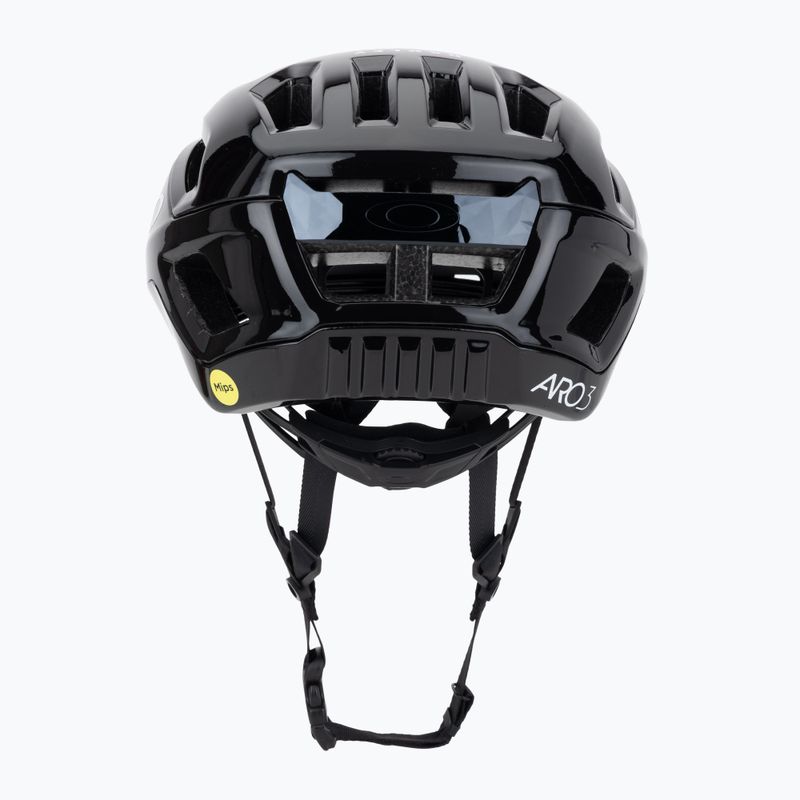 Oakley Aro3 Endurance EU casco da bici nero lucido 4