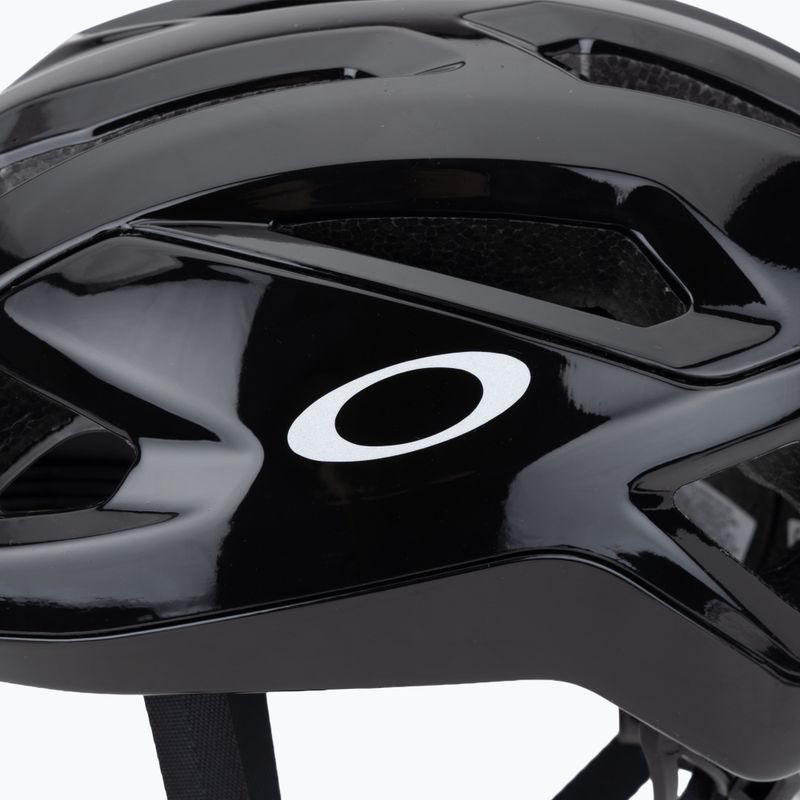 Oakley Aro3 Endurance EU casco da bici nero lucido 7