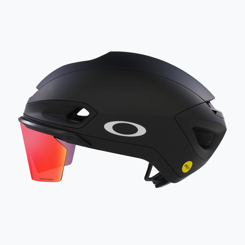 Oakley Aro7 Road casco da bici da strada nero opaco/prizm 4