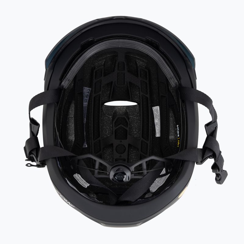 Oakley Aro7 Road casco da bici da strada nero opaco/prizm 5