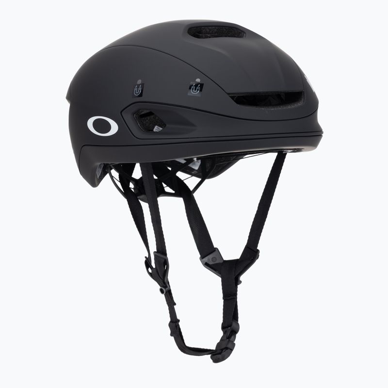 Oakley Aro7 Road casco da bici da strada nero opaco/prizm 8