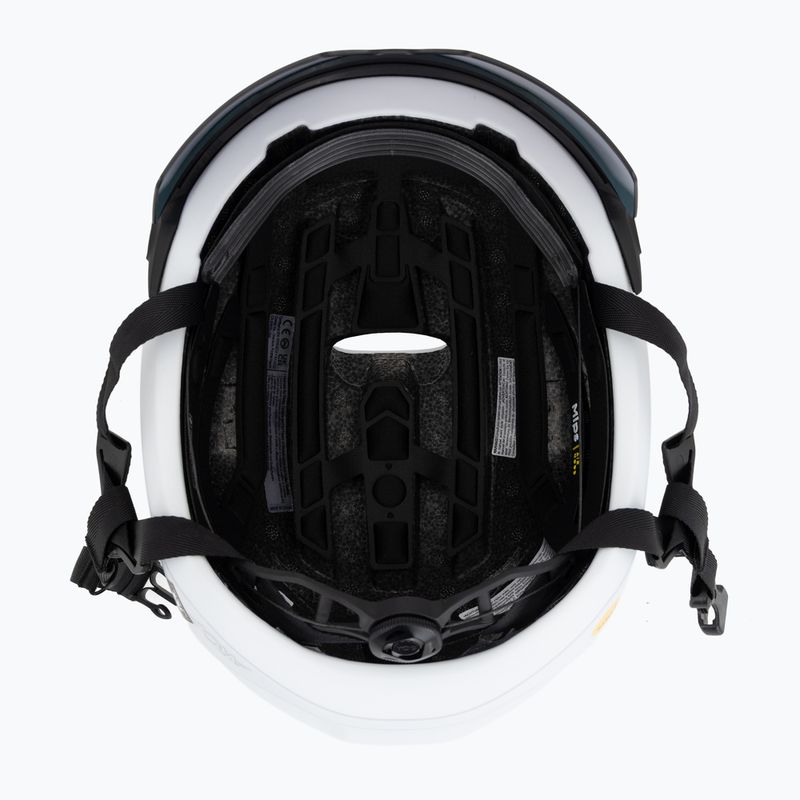 Oakley Aro7 Road casco da bici da strada bianco opaco/prizm 5