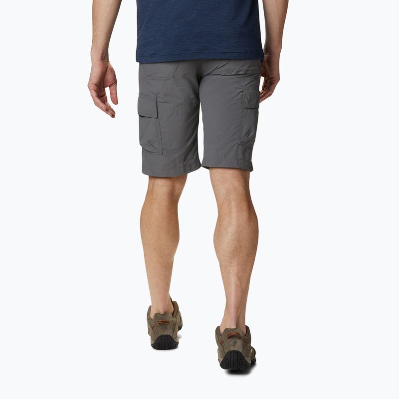 Pantaloncini da trekking Columbia Silver Ridge II Cargo city grigio uomo 2