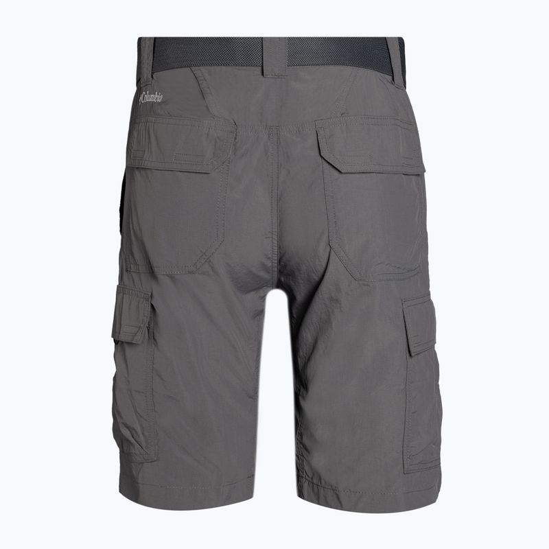 Pantaloncini da trekking Columbia Silver Ridge II Cargo city grigio uomo 7