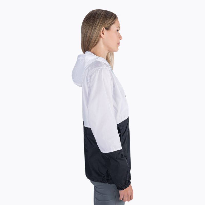 Giacca a vento Columbia Flash Forward donna bianco/nero 4