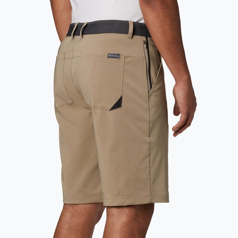 Pantaloncini da trekking Columbia Tech Trail tusk da uomo 4