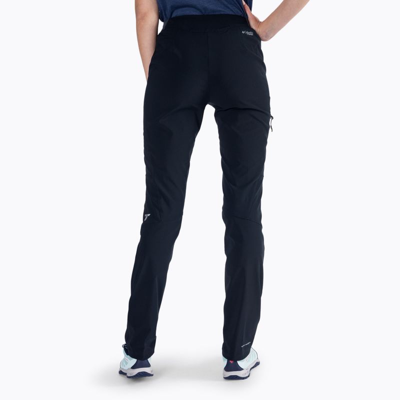 Pantaloni da trekking Columbia da donna Titan Pass 2022 nero 3