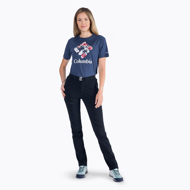 Pantaloni da trekking Columbia da donna Titan Pass 2022 nero 8