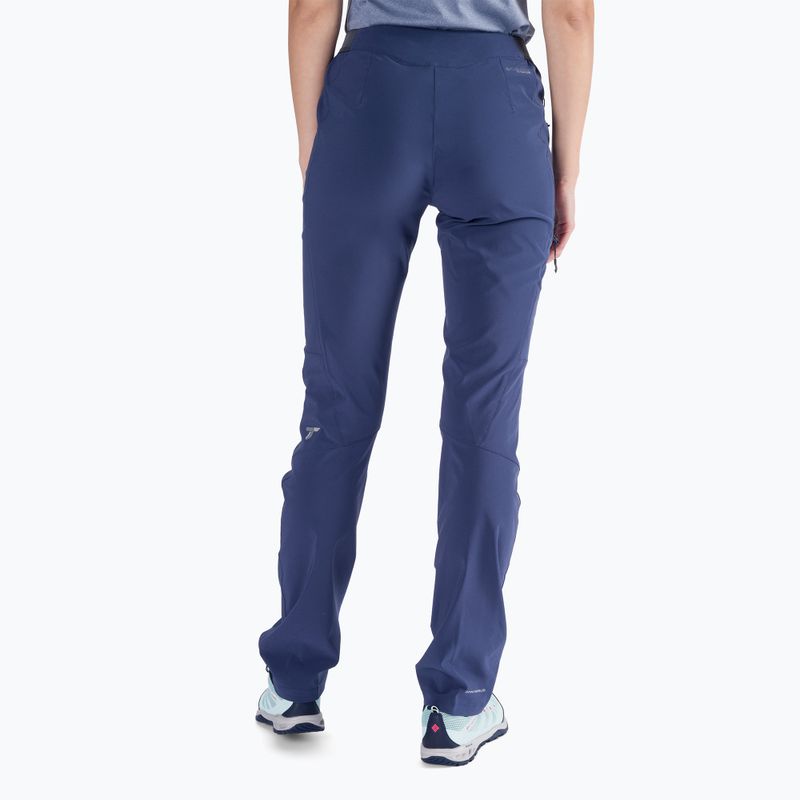 Pantaloni da trekking Columbia Titan Pass da donna notturni 3