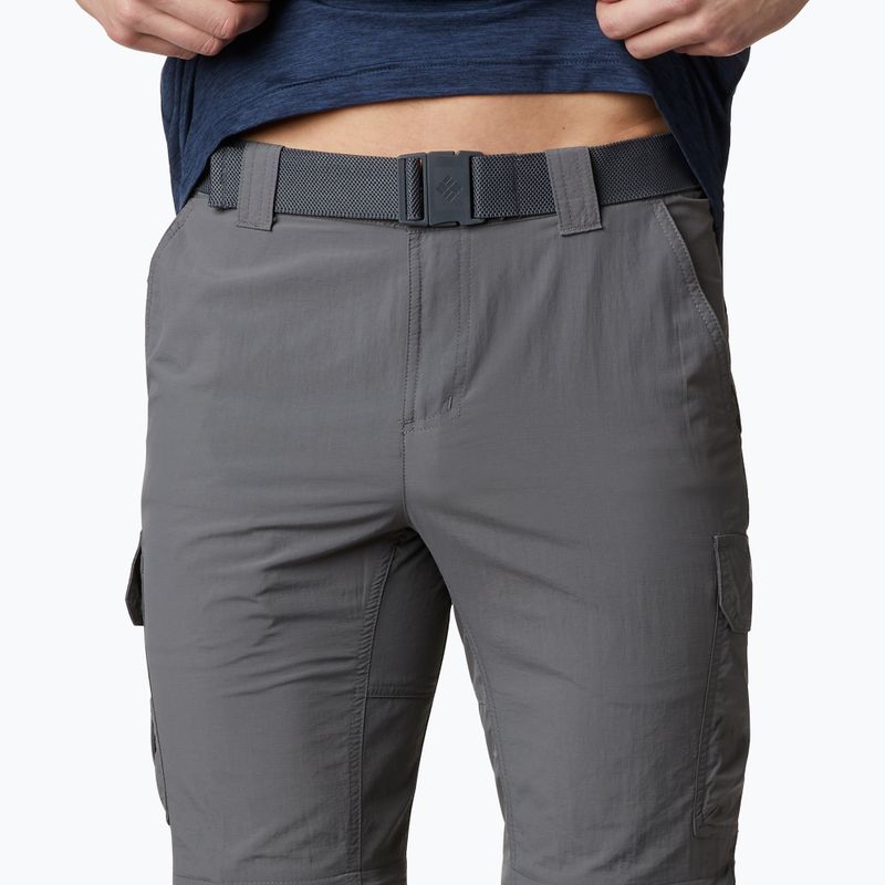 Columbia Silver Ridge II Converti city pantaloni da trekking da uomo grigi 4