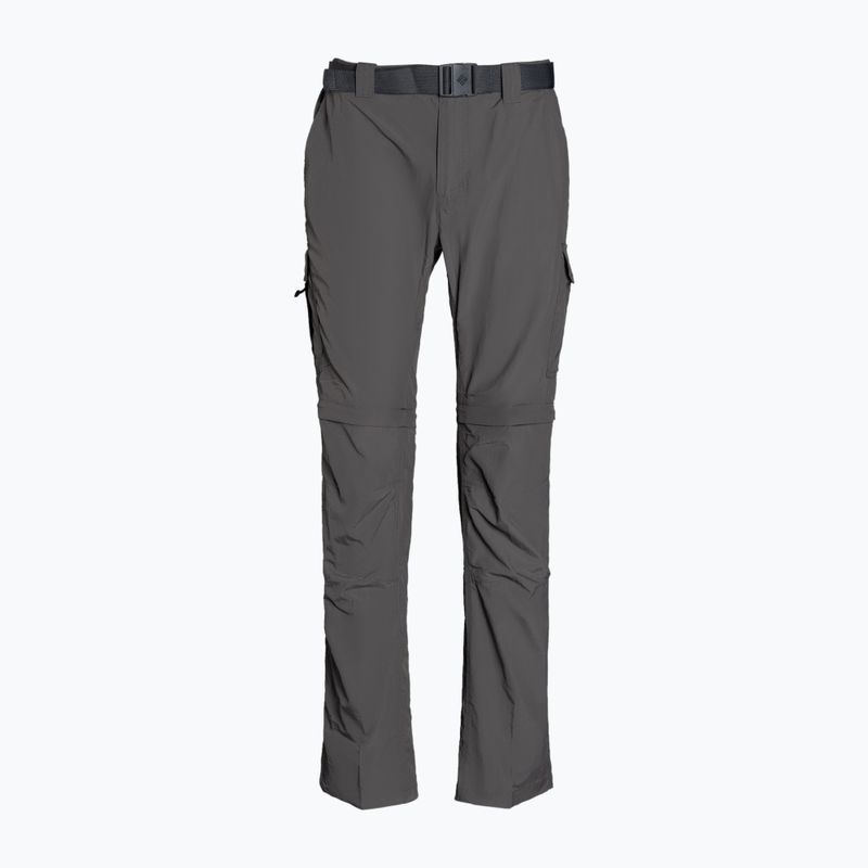 Columbia Silver Ridge II Converti city pantaloni da trekking da uomo grigi 7