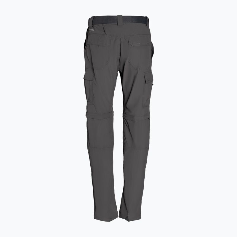 Columbia Silver Ridge II Converti city pantaloni da trekking da uomo grigi 8