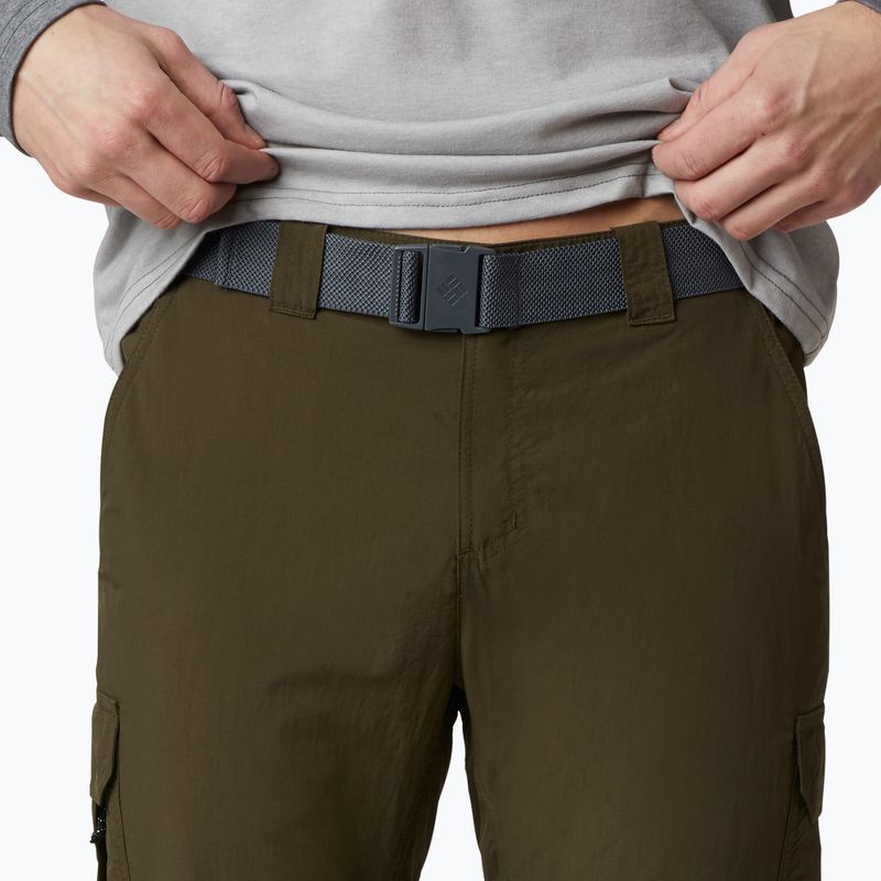 Pantaloni da trekking Columbia Silver Ridge II Convertible verde oliva per uomo 6