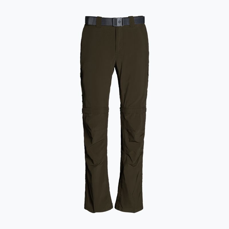 Pantaloni da trekking Columbia Silver Ridge II Convertible verde oliva per uomo 8
