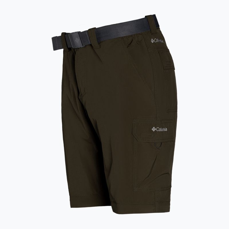Pantaloni da trekking Columbia Silver Ridge II Convertible verde oliva per uomo 10