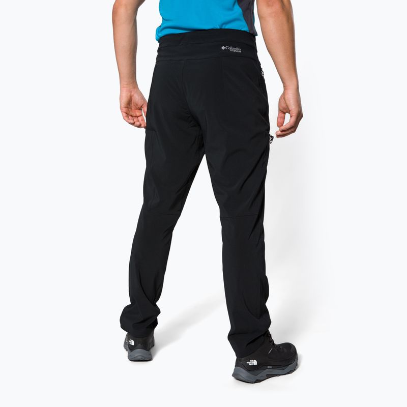 Pantaloni da trekking da uomo Columbia Titan Pass nero 3