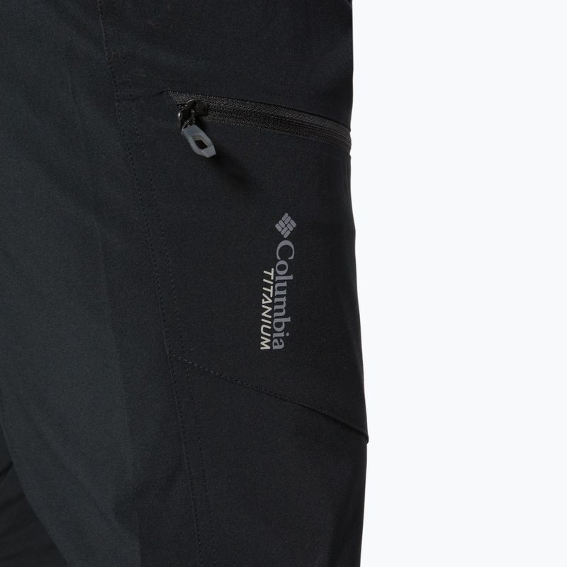 Pantaloni da trekking da uomo Columbia Titan Pass nero 4