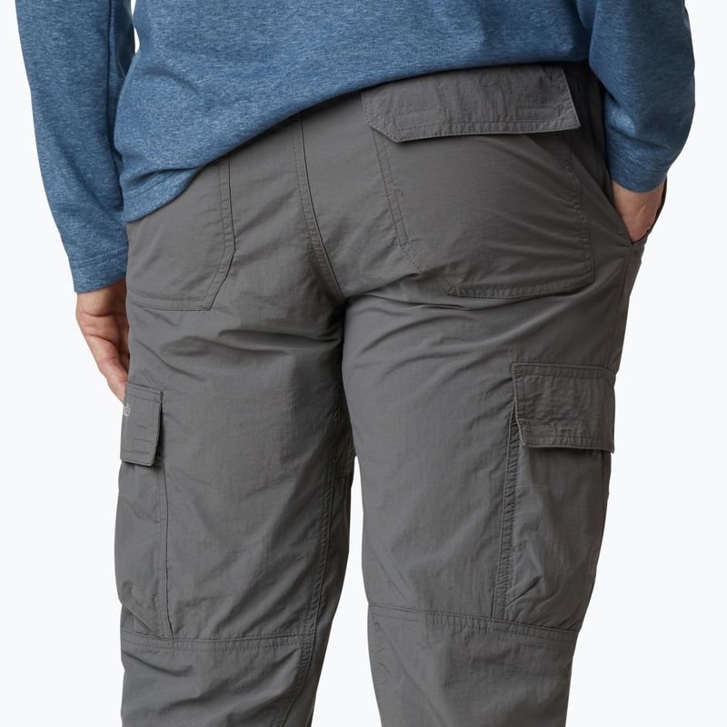 Columbia Silver Ridge II Cargo city pantaloni da trekking da uomo grigio 5