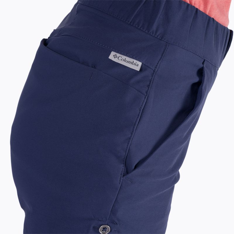 Pantaloncini da trekking Columbia Firwood Camp II notturno da donna 5