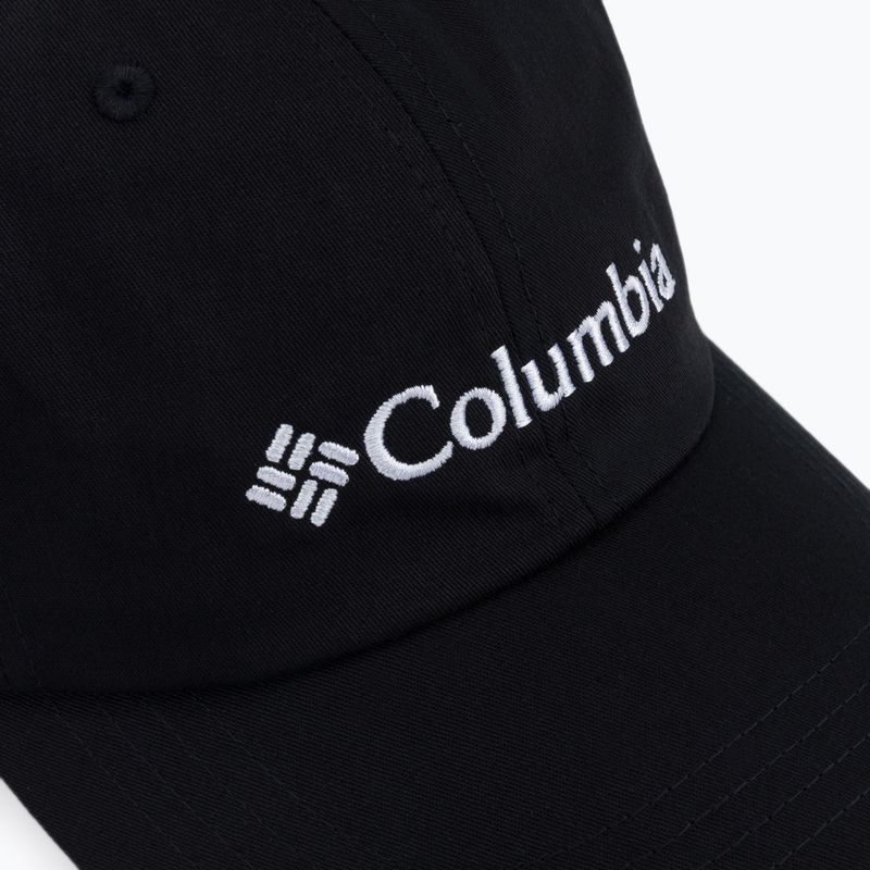 Cappello da baseball Columbia Roc II Ball nero/bianco 5