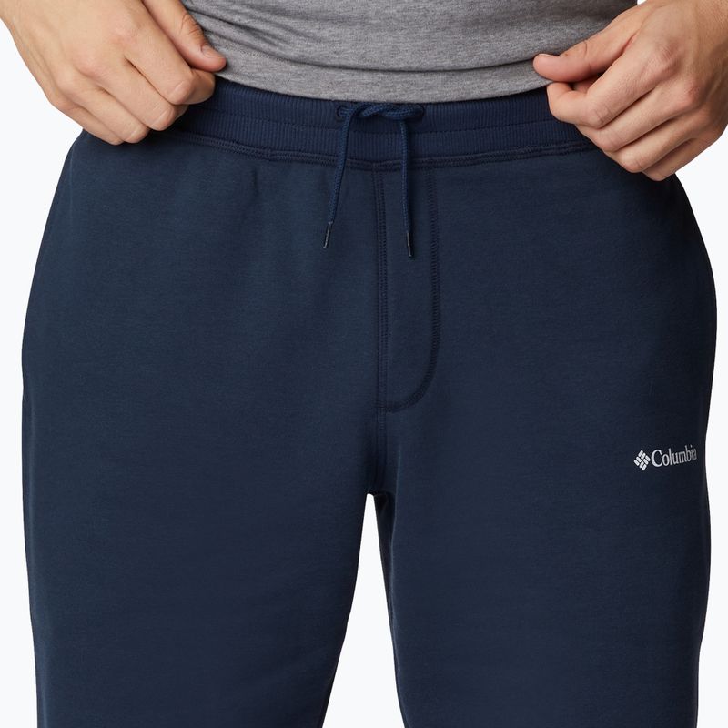 Pantaloncini da trekking da uomo Columbia Logo Fleece collegiate navy 4