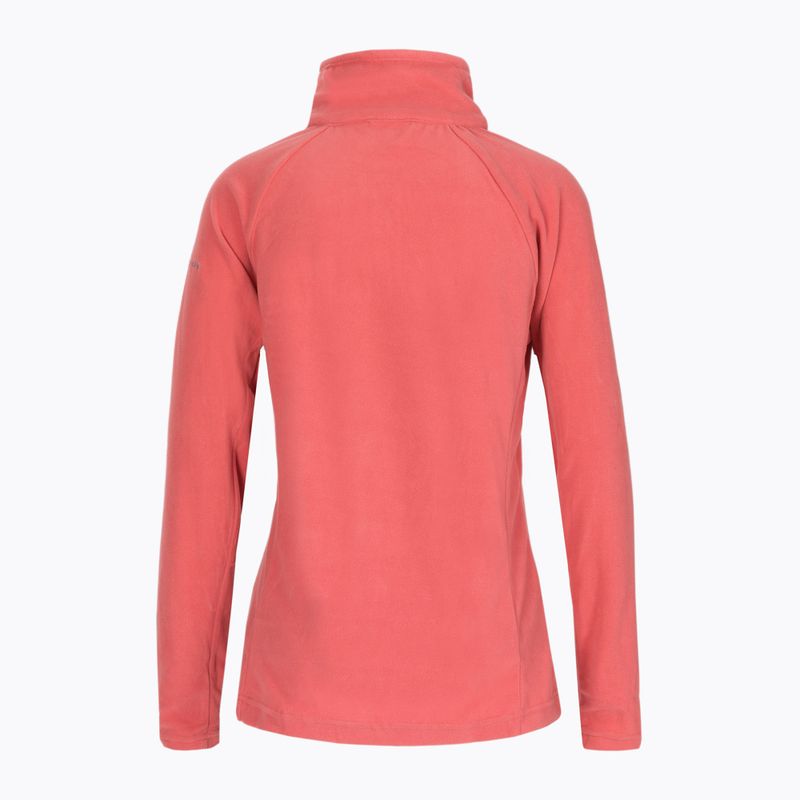 Felpa trekking donna Columbia Glacial IV 1/2 Zip corallo scuro 8