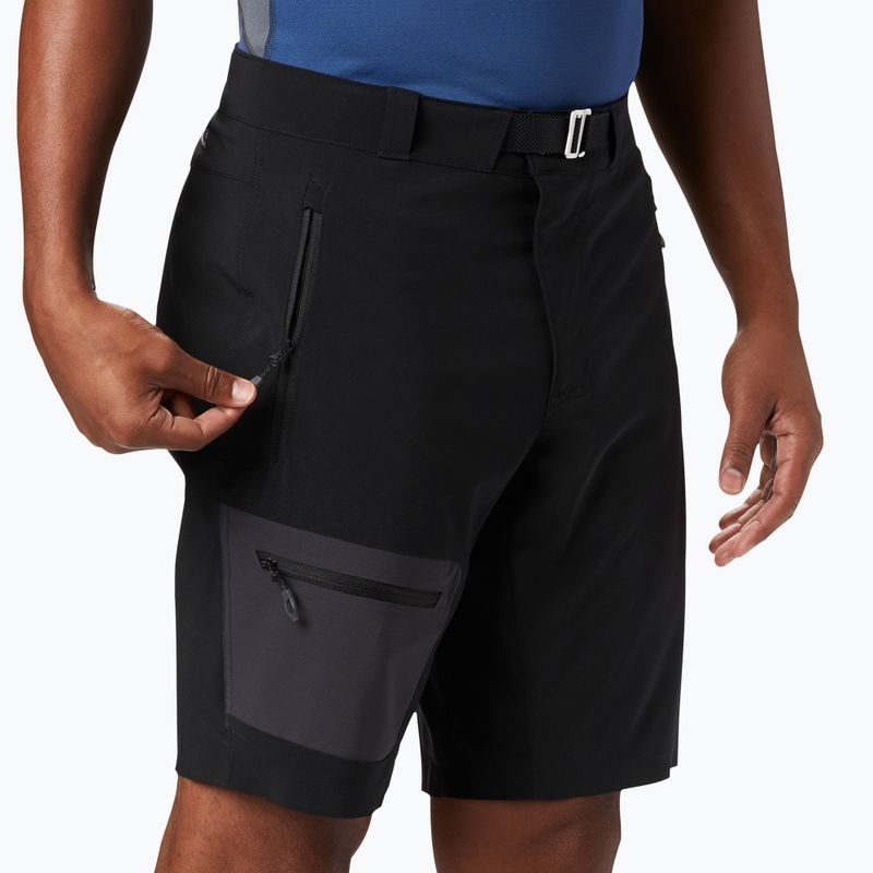 Pantaloncini da trekking Columbia Titan Pass da uomo, nero 3