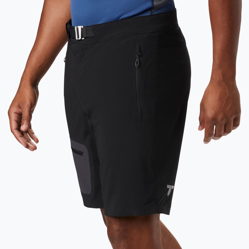 Pantaloncini da trekking Columbia Titan Pass da uomo, nero 5