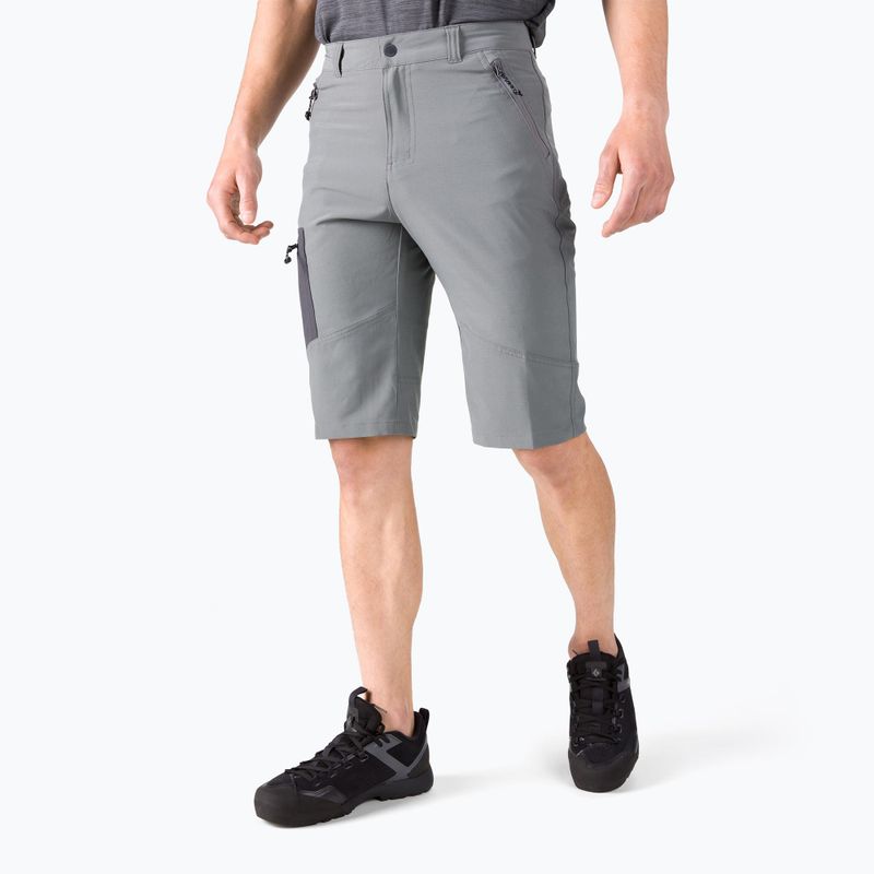 Pantaloncini da trekking Columbia Triple Canyon city grey/shark da uomo