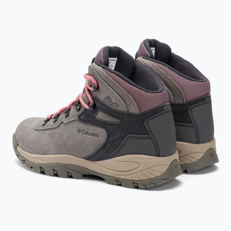 Columbia Newton Ridge Plus WP Amped stivali da trekking da donna stratus/canyon rose 3