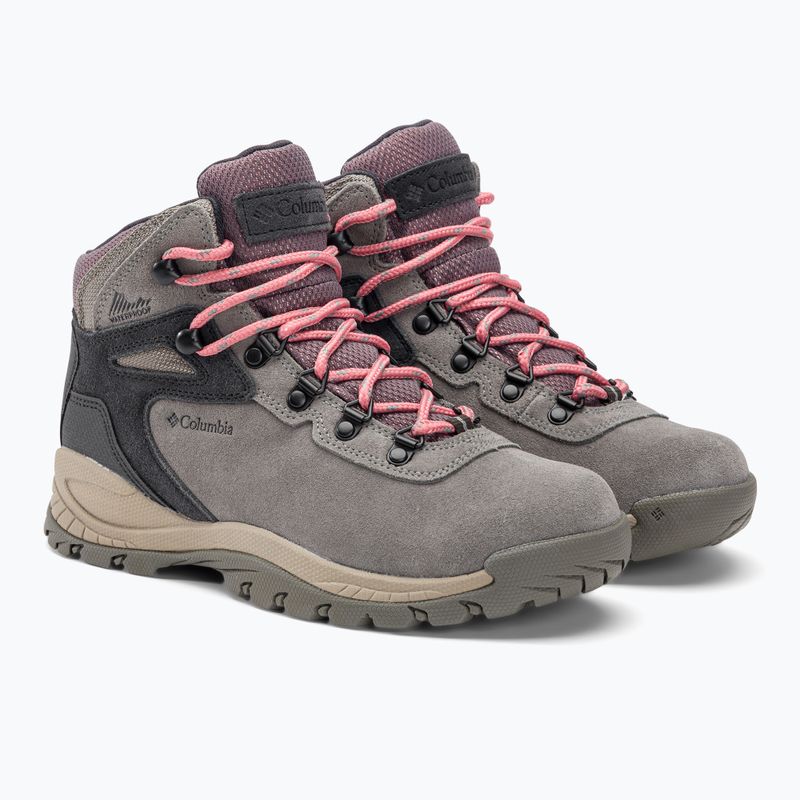 Columbia Newton Ridge Plus WP Amped stivali da trekking da donna stratus/canyon rose 4