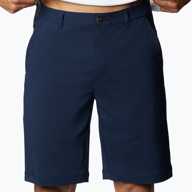 Columbia Tech Trail - Pantaloncini da trekking da uomo, colore blu scuro 4