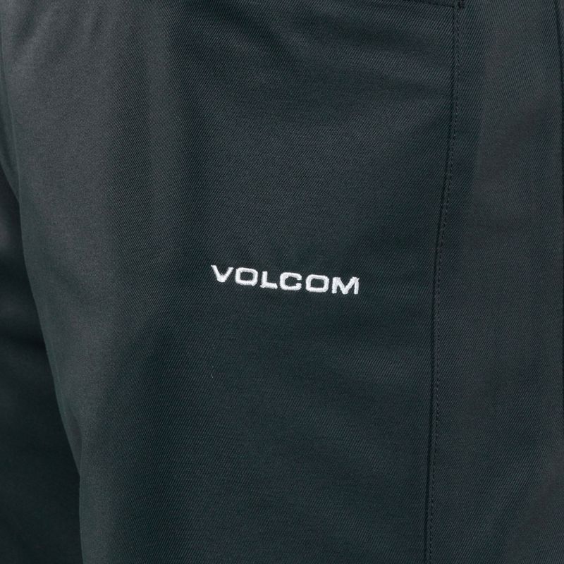 Pantaloni da snowboard da uomo Volcom Carbon nero 3