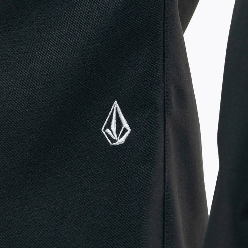 Pantaloni da snowboard da uomo Volcom Carbon nero 4