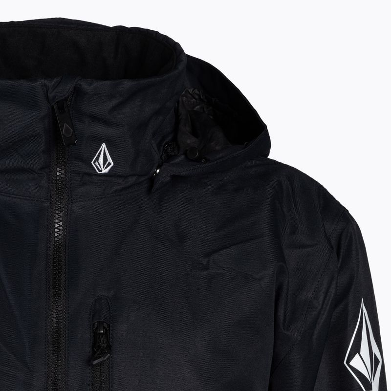 Giacca da snowboard da uomo Volcom Deadly Stones Ins nero 4