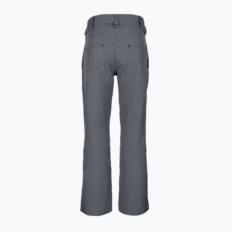 Pantaloni da snowboard Volcom Klocker Tight da uomo grigio scuro 2