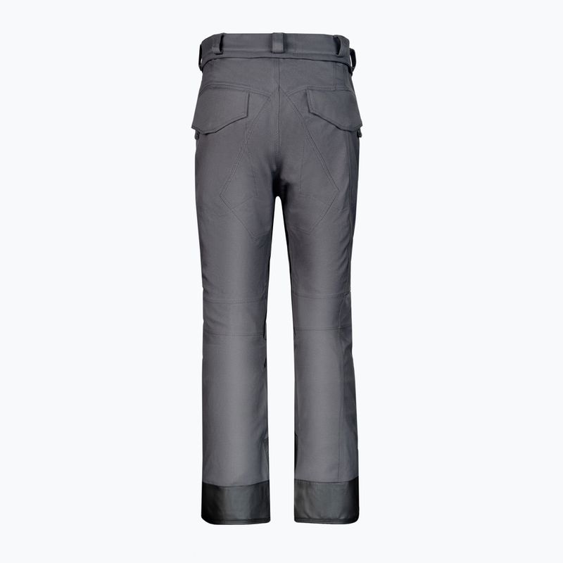 Pantaloni da snowboard da uomo Volcom New Articulated grigio scuro 2