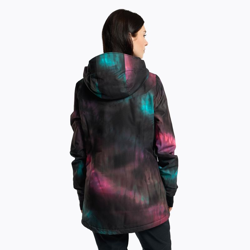 Giacca da snowboard da donna Volcom Pine 2L Tds Inf blu tie dye 3