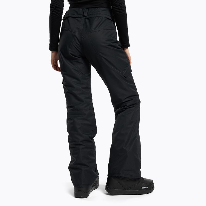 Pantaloni da snowboard da donna Volcom Bridger Ins 2021 nero 3