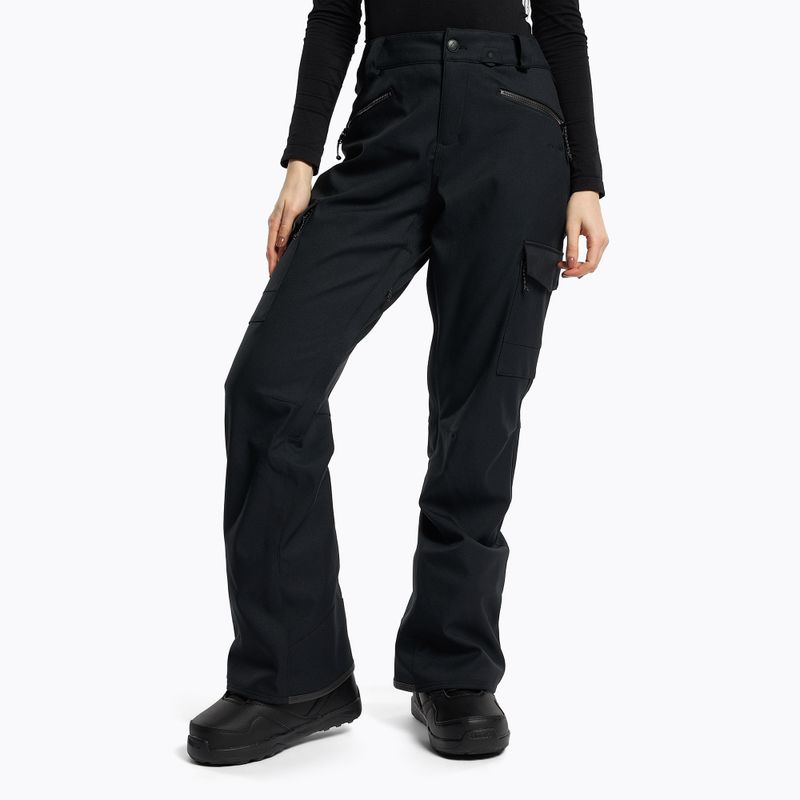 Pantaloni da snowboard da donna Volcom Grace Stretch nero