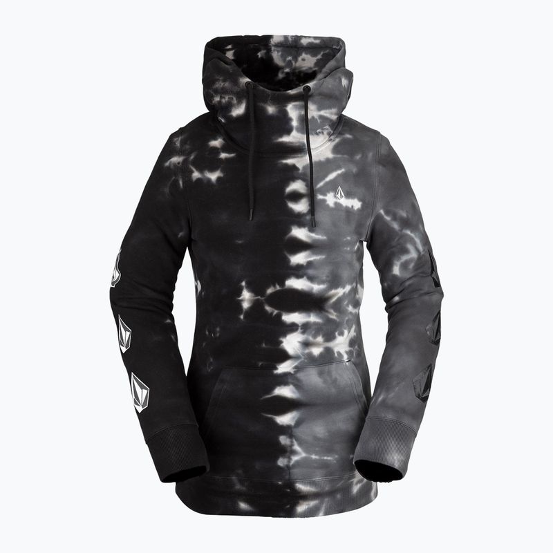 Felpa Volcom Costus HD donna nero su nero 2