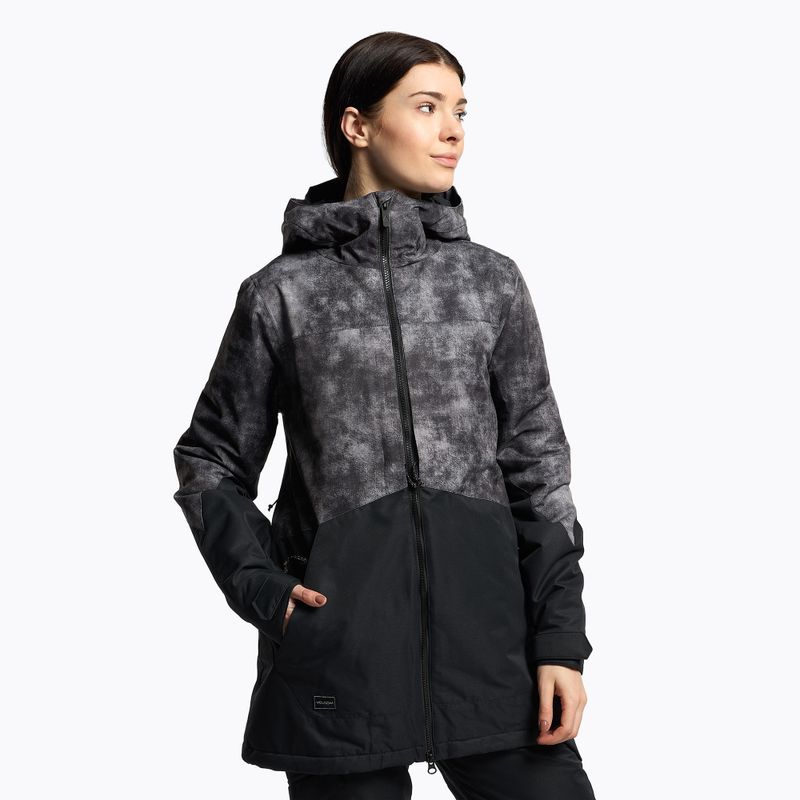 Giacca da snowboard da donna Volcom Strayer Ins nero acido