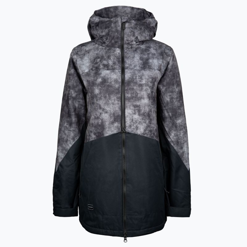 Giacca da snowboard da donna Volcom Strayer Ins nero acido 9