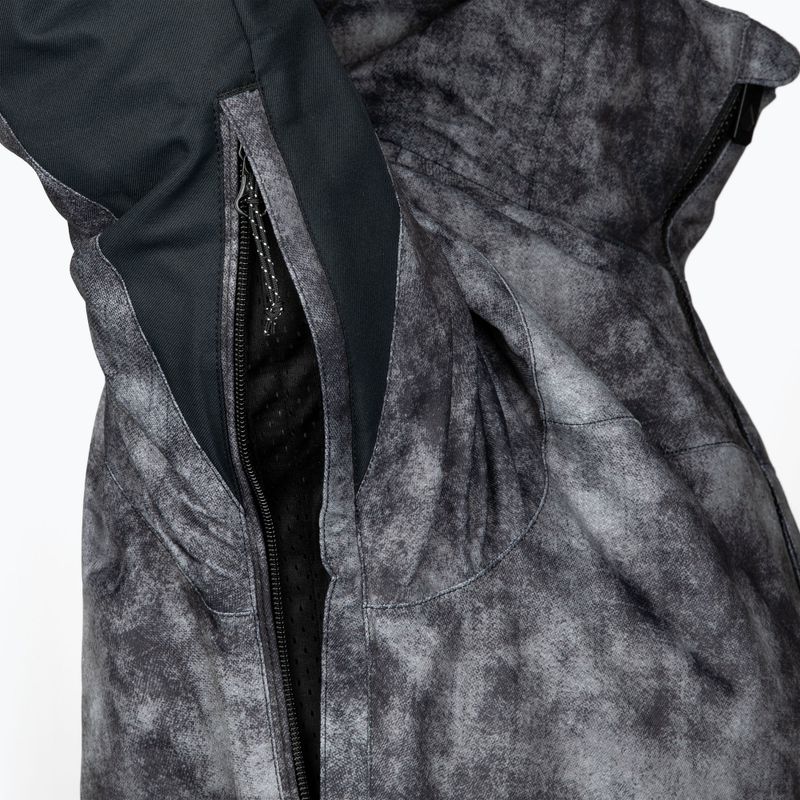 Giacca da snowboard da donna Volcom Strayer Ins nero acido 11