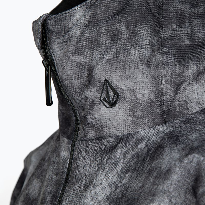 Giacca da snowboard da donna Volcom Strayer Ins nero acido 12