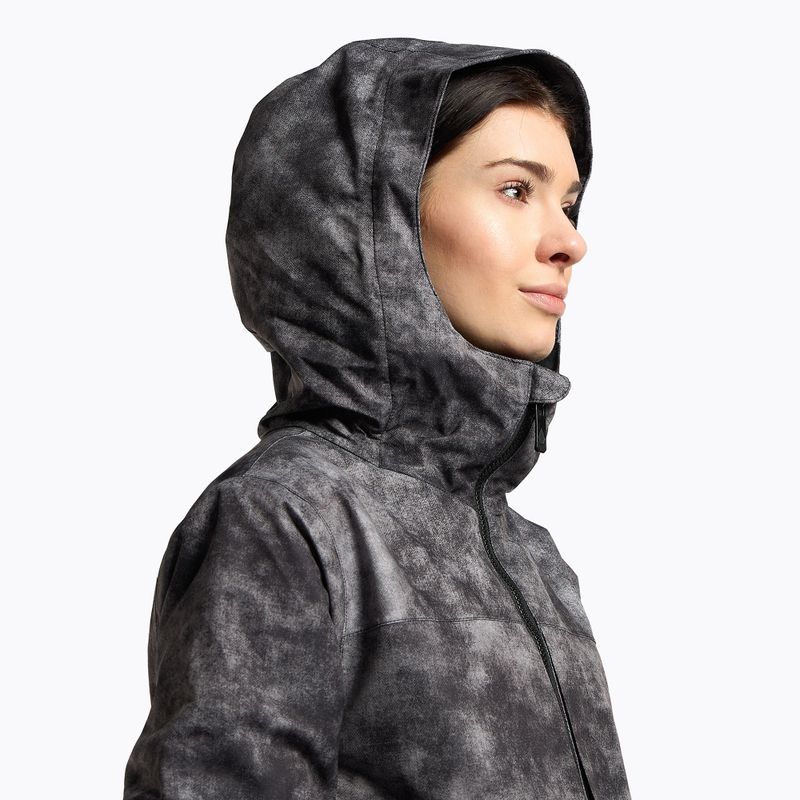 Giacca da snowboard da donna Volcom Strayer Ins nero acido 4