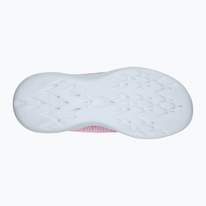 SKECHERS Go Run 600 Shimmer Speeder scarpe da bambino rosa chiaro/multi 14