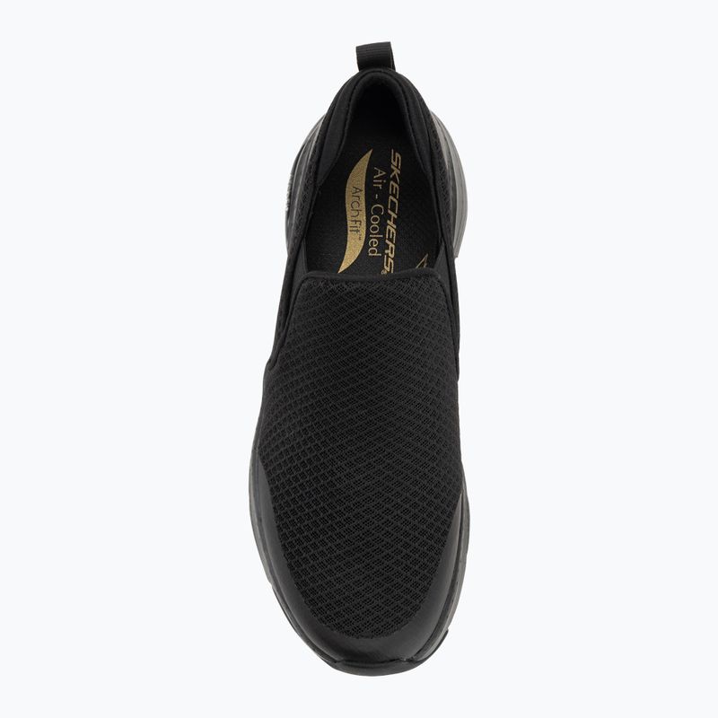 SKECHERS scarpe da uomo Arch Fit Banlin nero 5