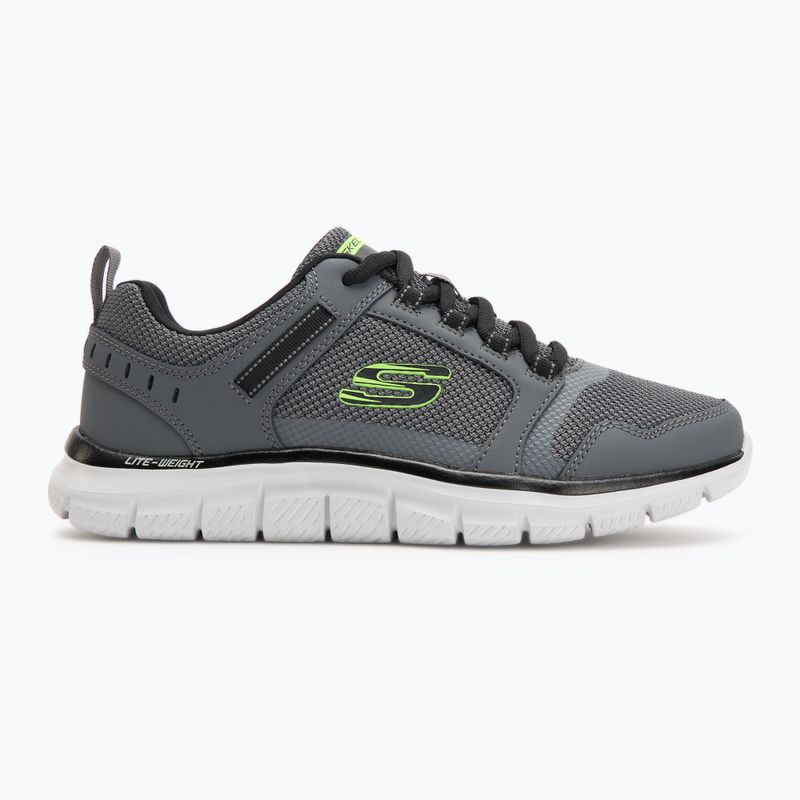 SKECHERS Track Knockhill scarpe da uomo carbone/nero 2