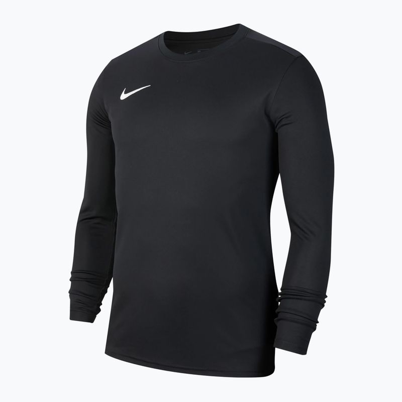 Maglia a maniche lunghe da calcio Nike Dri-Fit Park VII nero/bianco per bambini